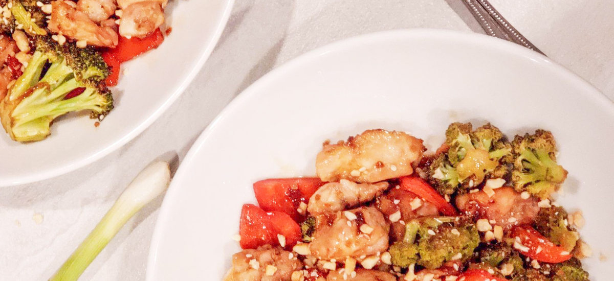 Sheet Pan Sweet Chili Chicken & Veggies