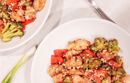 Sheet Pan Sweet Chili Chicken & Veggies