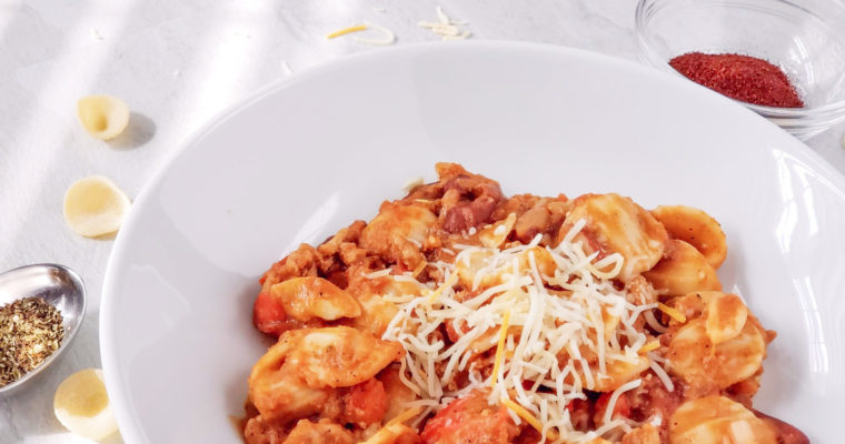 Turkey Taco Chili Mac
