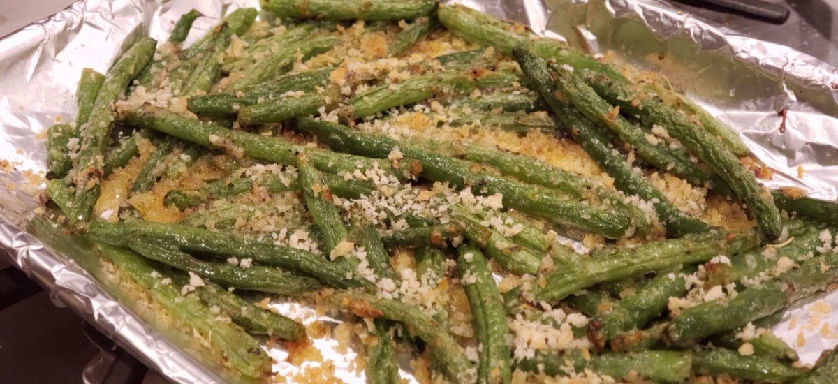 Roasted Parmesan Green Beans
