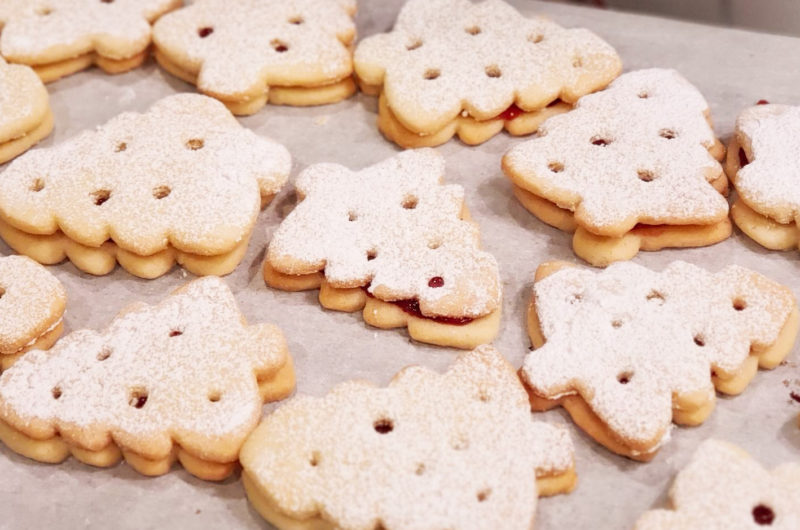 Linzer Christmas Cookies