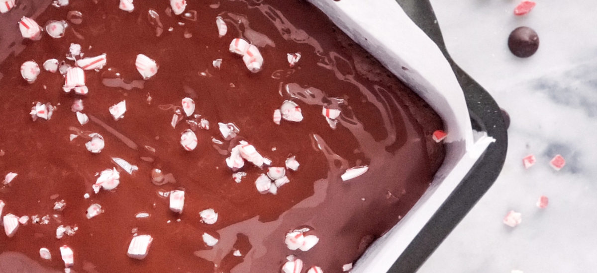 Peppermint Crunch Brownies