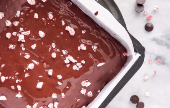 Peppermint Crunch Brownies