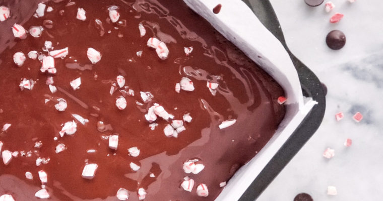 Peppermint Crunch Brownies