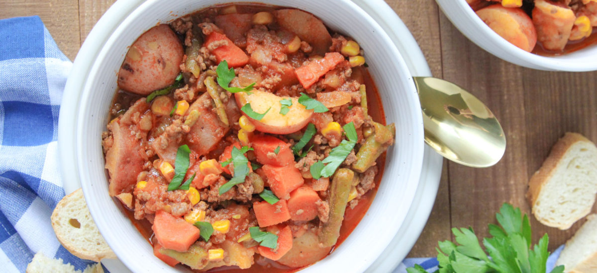 Fall for Hearty Beef & Vegetable Soup