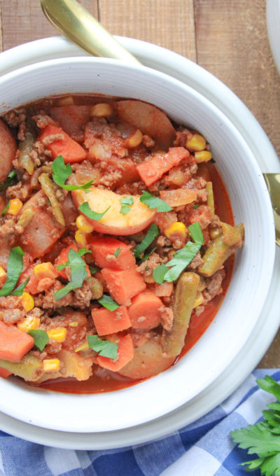 Fall for Hearty Beef & Vegetable Soup