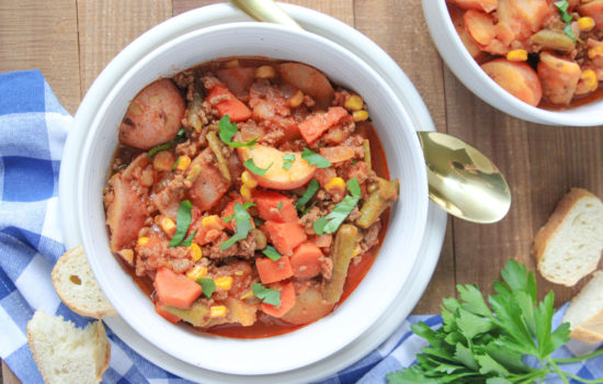Fall for Hearty Beef & Vegetable Soup