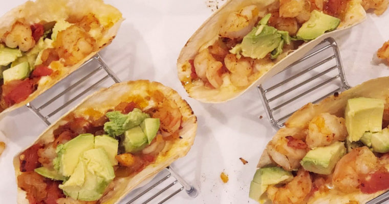 Shrimp Tacos in the Oven