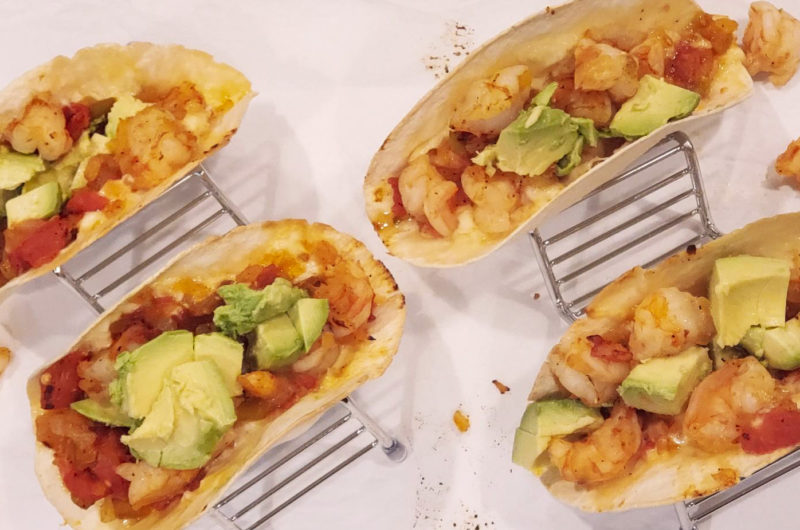 Shrimp Tacos in the Oven