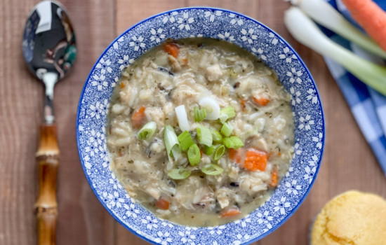 Crazy Good Copycat Creamy Chicken & Wild Rice Soup