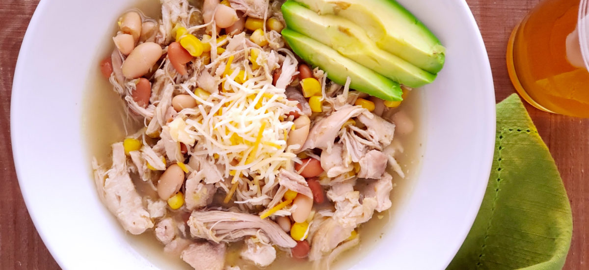 Salsa Verde Chicken Chili