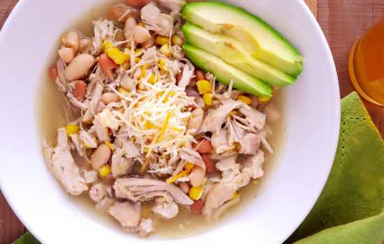 Salsa Verde Chicken Chili