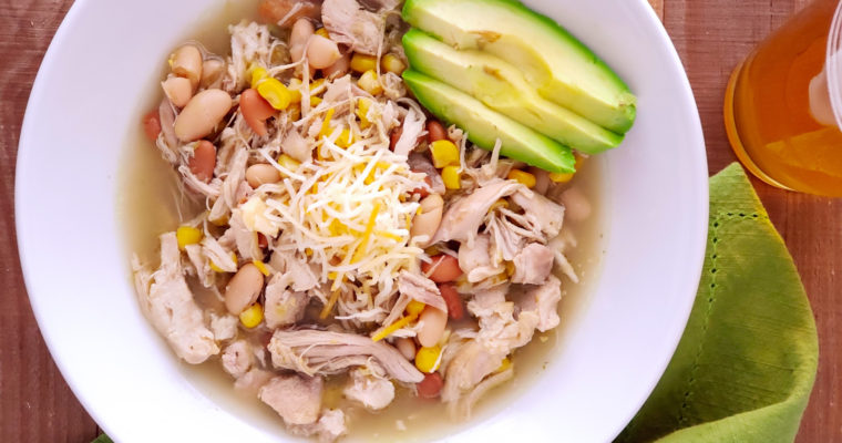 Salsa Verde Chicken Chili