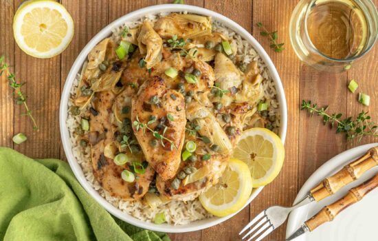 One Pan Lemon Artichoke Chicken – Your New Weeknight Obsession