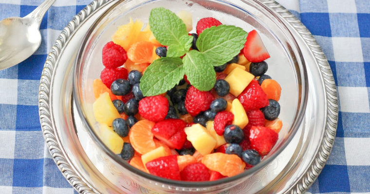 Eat the Rainbow Fruit Salad!