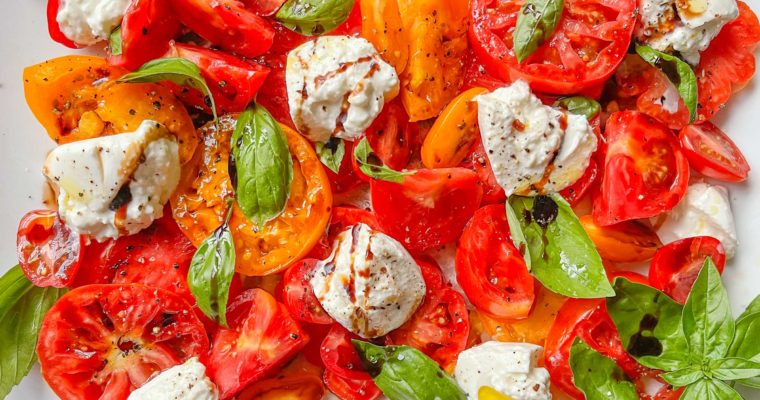 Terrific Tomato Burrata Salad