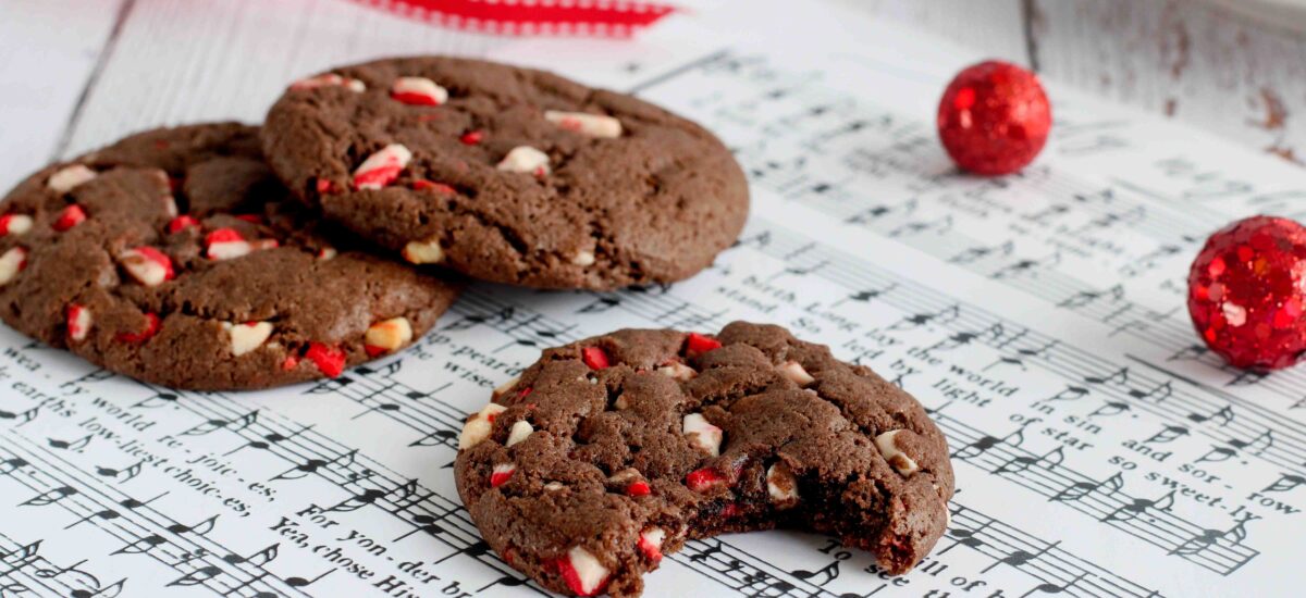 Perfect Peppermint Crunch Chocolate Cake Mix Cookies