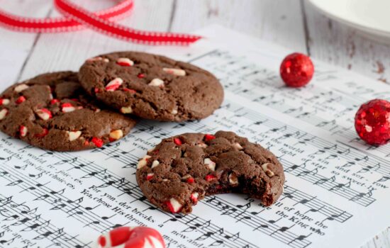 Perfect Peppermint Crunch Chocolate Cake Mix Cookies