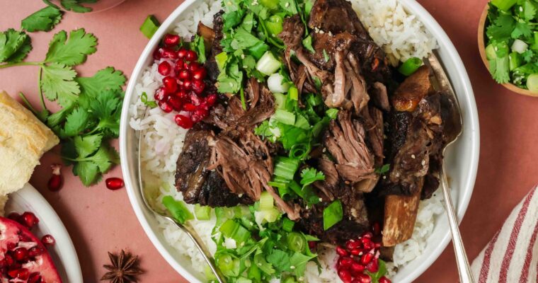 Sweet & Simple Slow Cooker Asian Beef Short Ribs