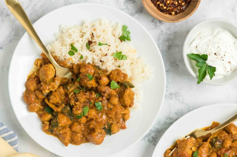 Quick One Pan Chicken Curry