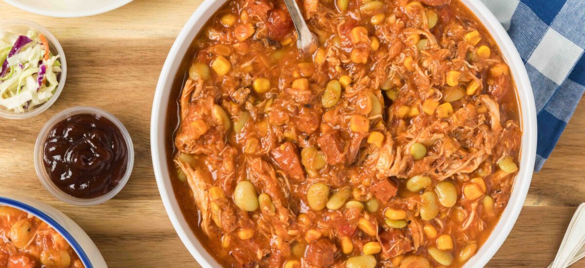 Simple Smoky 3 Meat Brunswick Stew