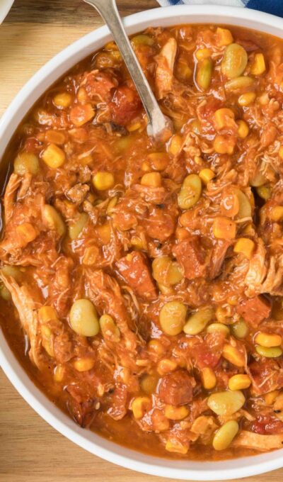 Simple Smoky 3 Meat Brunswick Stew