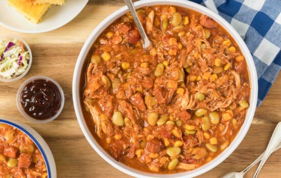 Simple Smoky 3 Meat Brunswick Stew