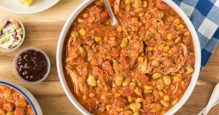 Simple Smoky 3 Meat Brunswick Stew