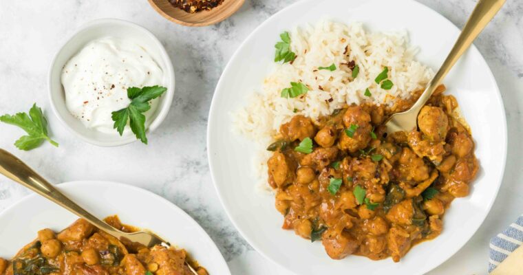 Quick One Pan Chicken Curry