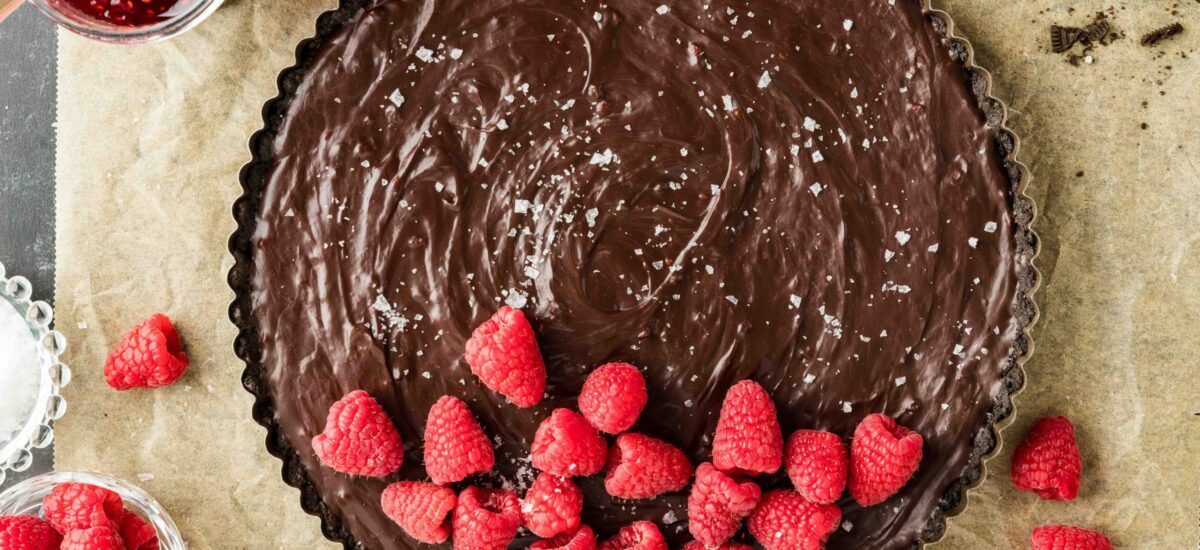 Decadent and Elegant – Sea Salt Chocolate Tart