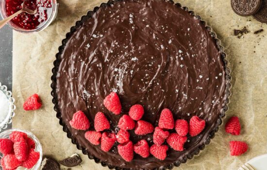 Decadent and Elegant – Sea Salt Chocolate Tart