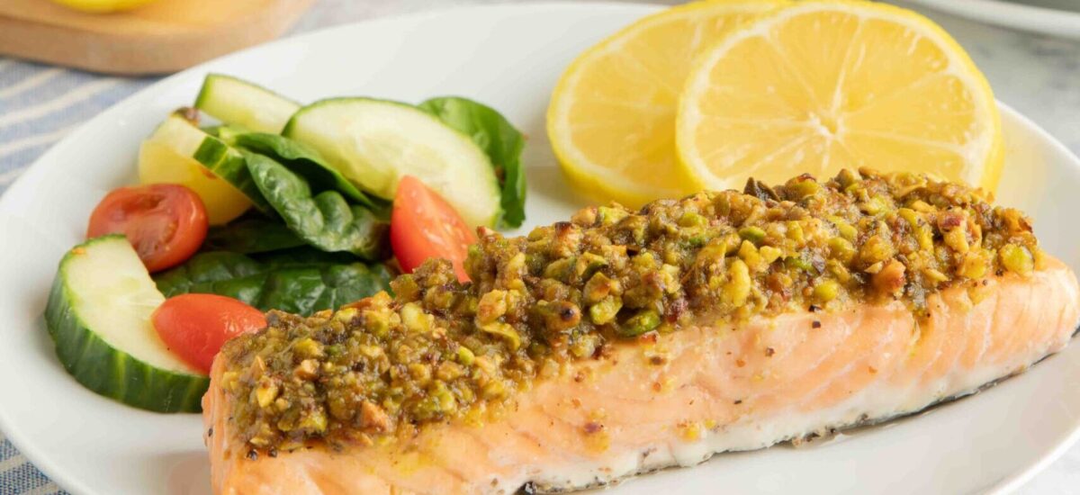 Seriously Simple Salmon: Protein-Packed & Pistachio Crusted Perfection