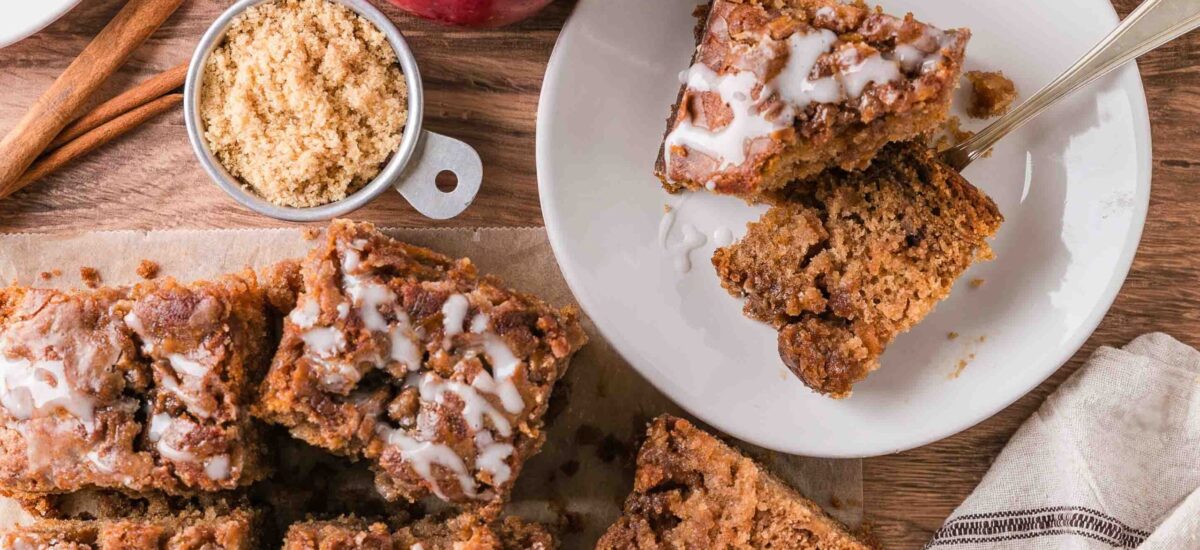 Celebrate Fall with Apple Fritter Cake