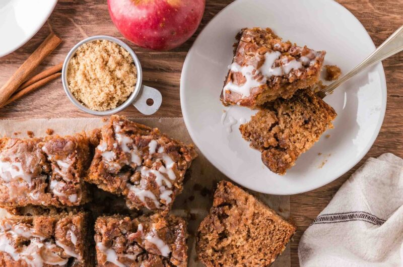 Celebrate Fall with Apple Fritter Cake