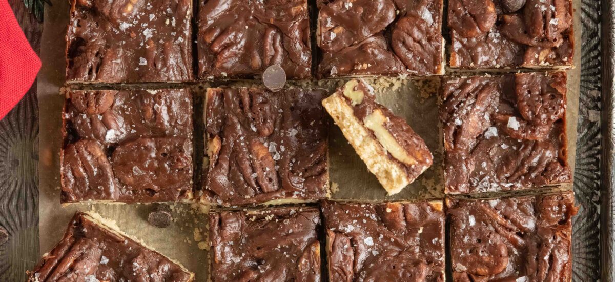The Best Chocolate Pecan Bars
