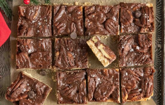 The Best Chocolate Pecan Bars
