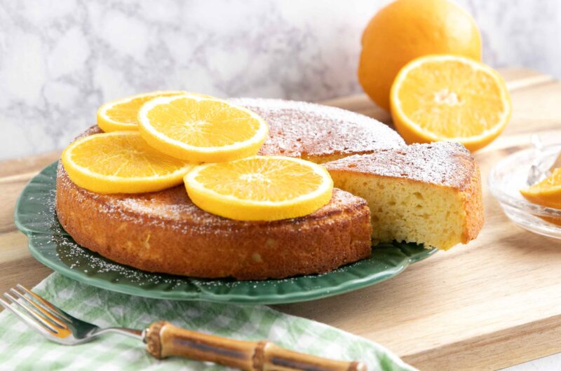 Italian Orange Ricotta Cake